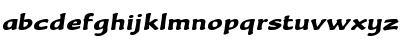 Download BeckaScript Plain Font Lowercase Preview