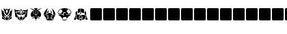 Download Cybertron Generations Normal Font Lowercase Preview