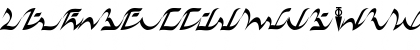 Download D'ni Script LM Regular Font Lowercase Preview