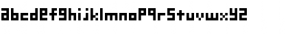 Download D3 Petitbitmapism Flat Regular Font Lowercase Preview
