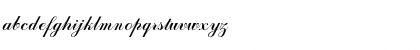 Download DahlingScriptSSK Regular Font Lowercase Preview