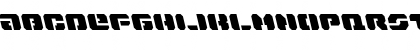 Download Dan Stargate Leftalic Italic Font Lowercase Preview