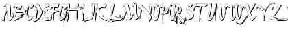 Download Dark Horse Shadow Shadow Font Lowercase Preview