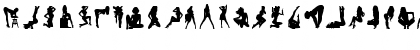Download Darrians Sexy Silhouettes 4 Regular Font Lowercase Preview