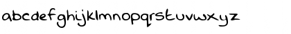 Download DavesHand Regular Font Lowercase Preview