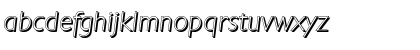 Download DavidBeckerShadow-Xlight Italic Font Lowercase Preview