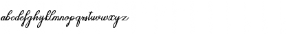 Download Delleya Script Regular Font Lowercase Preview