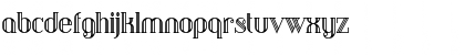 Download DebonairInline Regular Font Lowercase Preview
