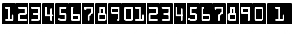 Download DecoNumbers LH OCRA Regular Font Lowercase Preview