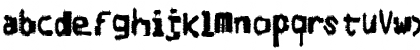 Download Degraded Chip Creep Regular Font Lowercase Preview