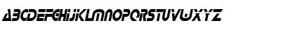 Download DeltaCondensed Italic Font Lowercase Preview