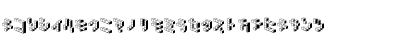 Download DemonCubicBlock NKP Shade Regular Font Lowercase Preview