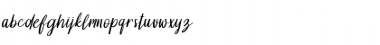 Download Dollyn Script DEMO Regular Font Lowercase Preview