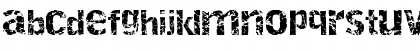 Download Destroy Regular Font Lowercase Preview