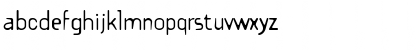 Download Dewsbury Regular Font Lowercase Preview