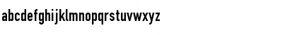 Download DIN1451EF Regular Font Lowercase Preview