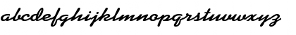 Download DinerScriptExtended Regular Font Lowercase Preview