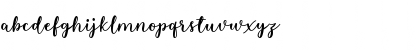 Download Estafet Letter Script Med Regular Font Lowercase Preview