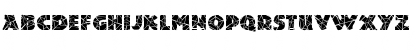 Download DinosuariaCracked Normal Font Lowercase Preview