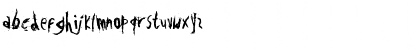 Download Disgusting Behavior Regular Font Lowercase Preview
