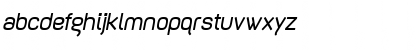 Download Dispose Regular Oblique Font Lowercase Preview