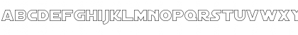 Download Distant Galaxy Outline Regular Font Lowercase Preview