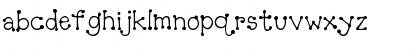 Download DJ Doodlers Regular Font Lowercase Preview
