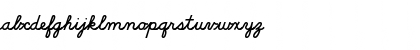 Download DN Cursive Bold Regular Font Lowercase Preview