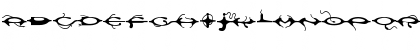 Download DNA ad Regular Font Lowercase Preview