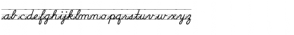 Download DNealianArrows Regular Font Lowercase Preview