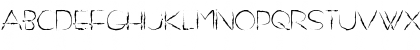 Download DO NOT EXIST Regular Font Lowercase Preview