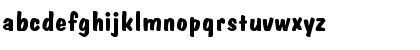 Download DomCasual-Bold Wd Regular Font Lowercase Preview