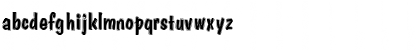 Download DomCasualDBolIn1 Regular Font Lowercase Preview