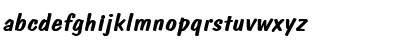 Download DonCasualExtended Italic Font Lowercase Preview