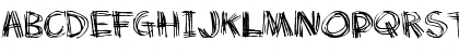 Download Doodle Chicken Scratch Regular Font Lowercase Preview