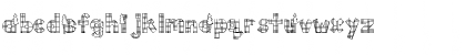 Download Doodle Plaid Regular Font Lowercase Preview