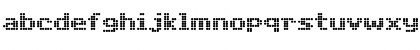 Download DotMatrix Regular Font Lowercase Preview