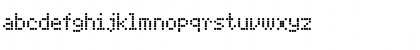 Download DotMatrix Regular Font Lowercase Preview