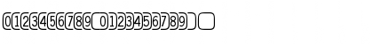 Download DoubleDigits Regular Font Lowercase Preview