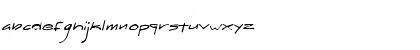 Download DraftHand Regular Font Lowercase Preview