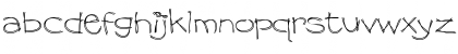 Download Dragline BTN Regular Font Lowercase Preview