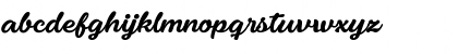Download Fondy Script PERSONAL USE ONLY Regular Font Lowercase Preview