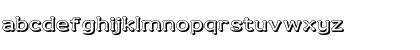 Download Drummon 3D Regular Font Lowercase Preview