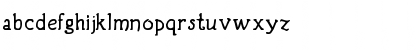 Download DT Little Star Regular Font Lowercase Preview