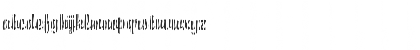 Download DTC Brody M01 Regular Font Lowercase Preview
