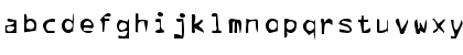 Download DTCDirtyM35 Regular Font Lowercase Preview