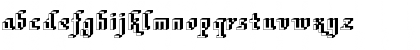 Download DTCRoughM75 Regular Font Lowercase Preview