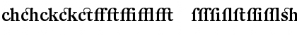 Download DTL Fleischmann Regular Font Lowercase Preview