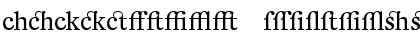 Download DTL Fleischmann Regular Font Lowercase Preview