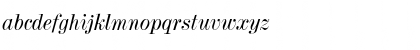 Download DubielItalic Italic Font Lowercase Preview